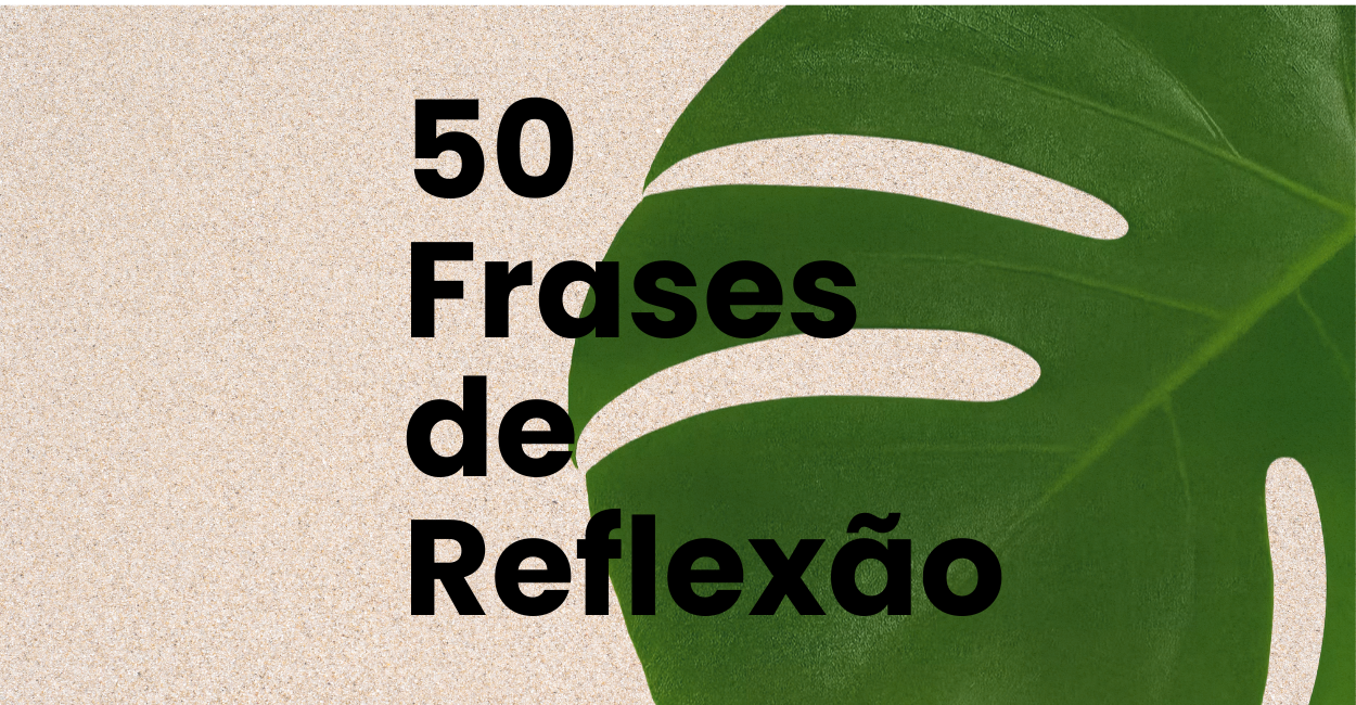 frases de reflexão