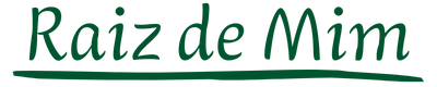 logomarca verde escuro raiz de mim