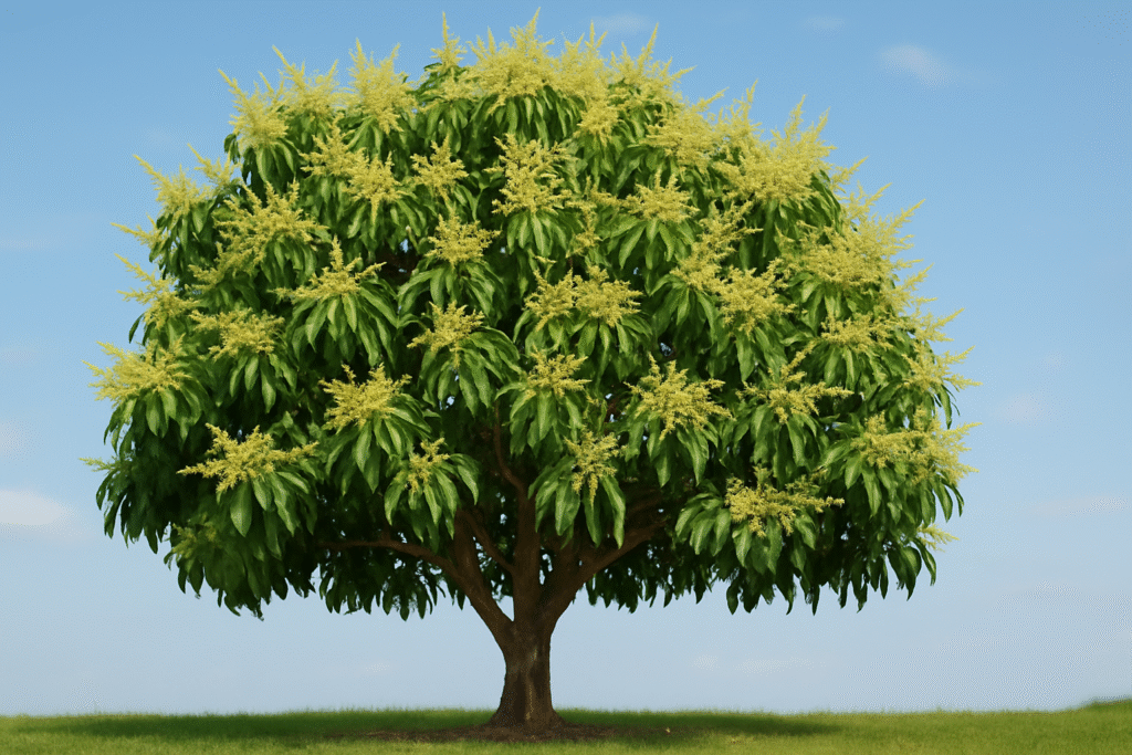 mangueira em floração