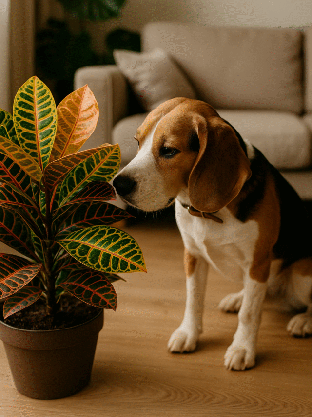 Croton é tóxica para pets? O perigo escondido nas folhas coloridas”