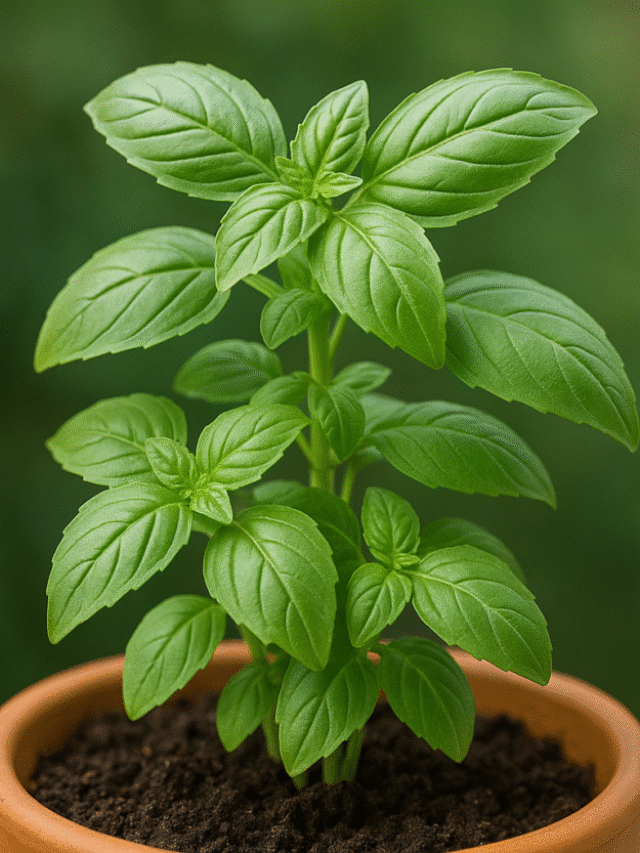 Manjericão em vaso – Cultive sabor e frescor em casa