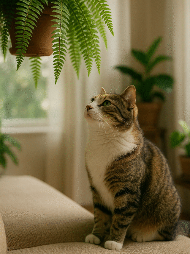 Samambaia: o clássico verde que deixa o lar bonito e seguro para pets